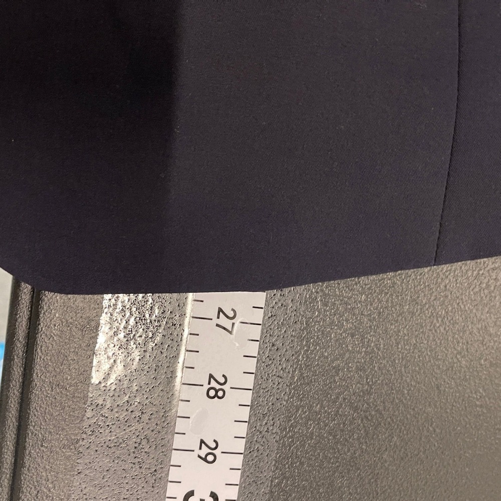 Worthington Blazer Jacket Womens 12 Navy Blue Classic Business Professional NEW - Picture 11 of 11